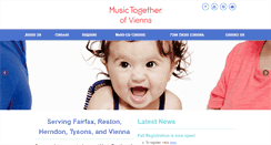 Desktop Screenshot of musictogetherofvienna.com