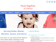 Tablet Screenshot of musictogetherofvienna.com